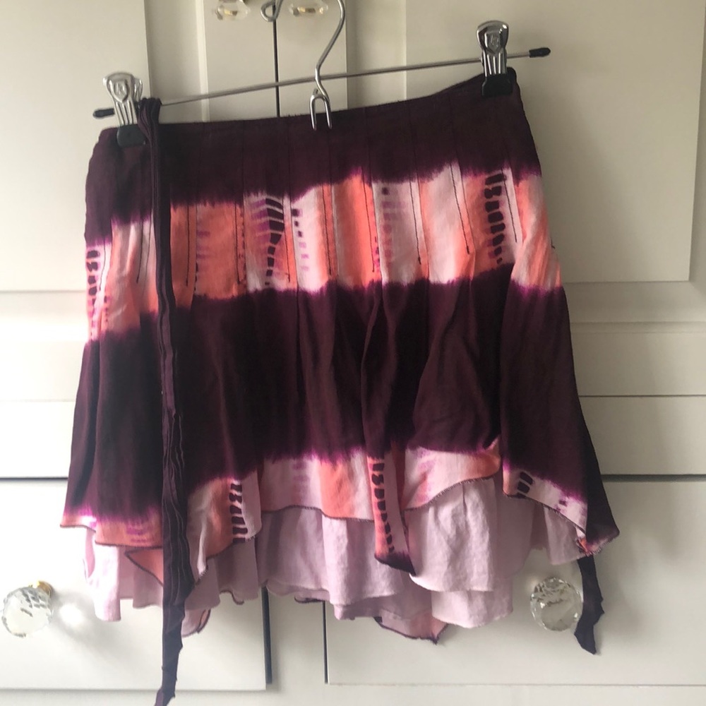 Free People Tye Die Skirt